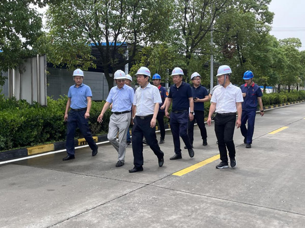 市副市長汪發(fā)進到建材公司調(diào)研